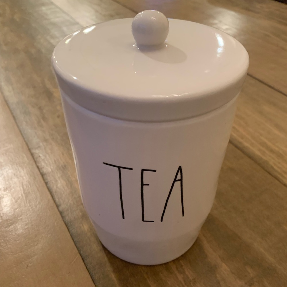 Rae Dunn Tea Canister